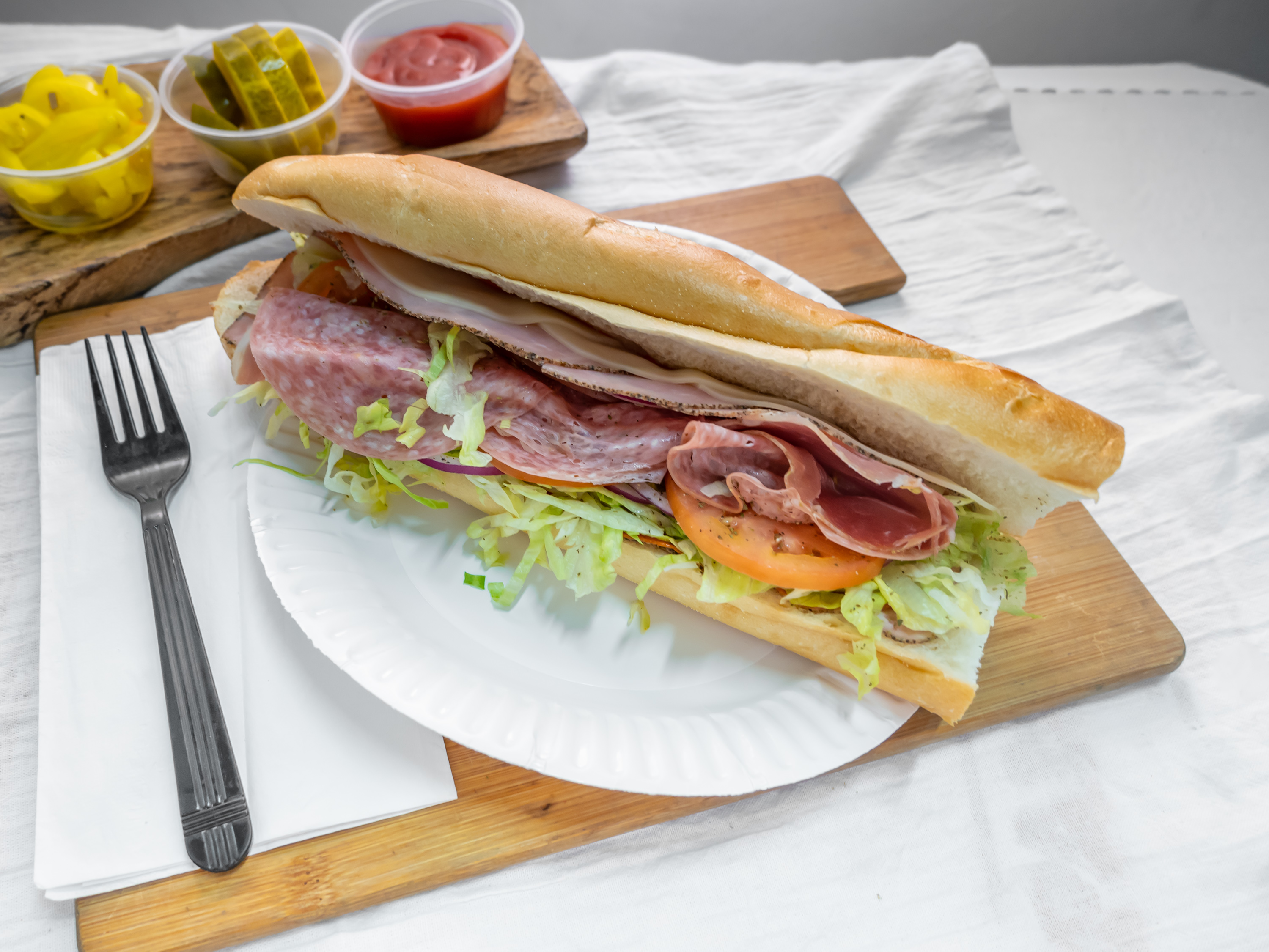 Order Italian Hoagie food online from Not Just Pizza - South Philly store, Philadelphia on bringmethat.com