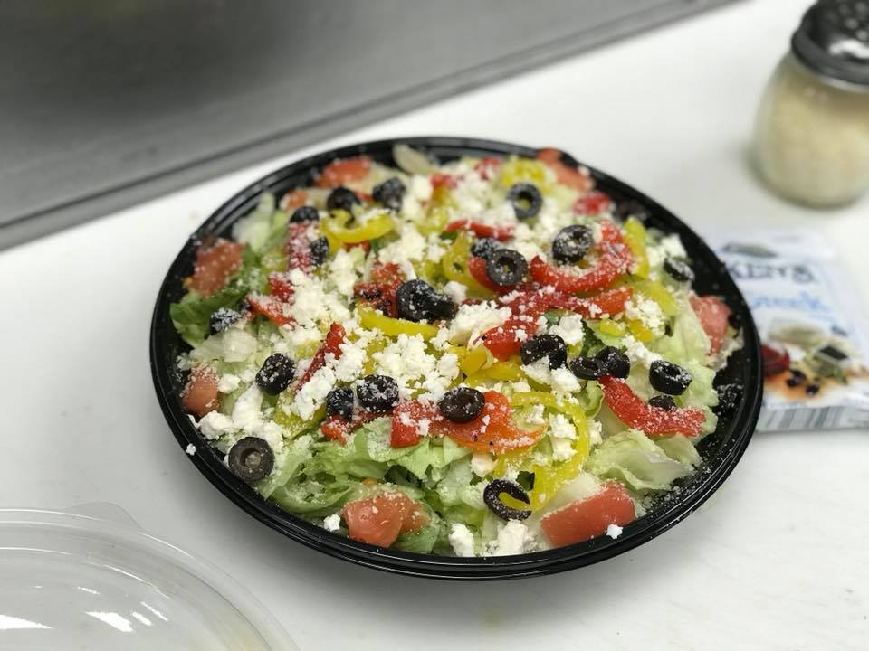 Order Mediterranean Salad food online from Vocelli Pizza store, Allison Park on bringmethat.com