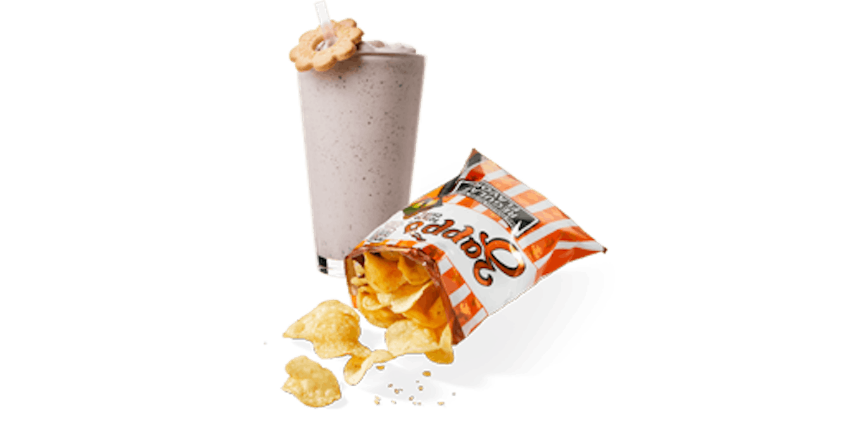 Order Chips + Shake food online from Potbelly store, Charlotte on bringmethat.com