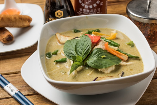 Order Green Curry food online from Bangkok Thai Cuisine store, Houston on bringmethat.com