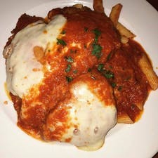 Order Chicken Parmigiana Lunch - Entree food online from Lamberti's Tutti Toscani store, Cherry Hill on bringmethat.com