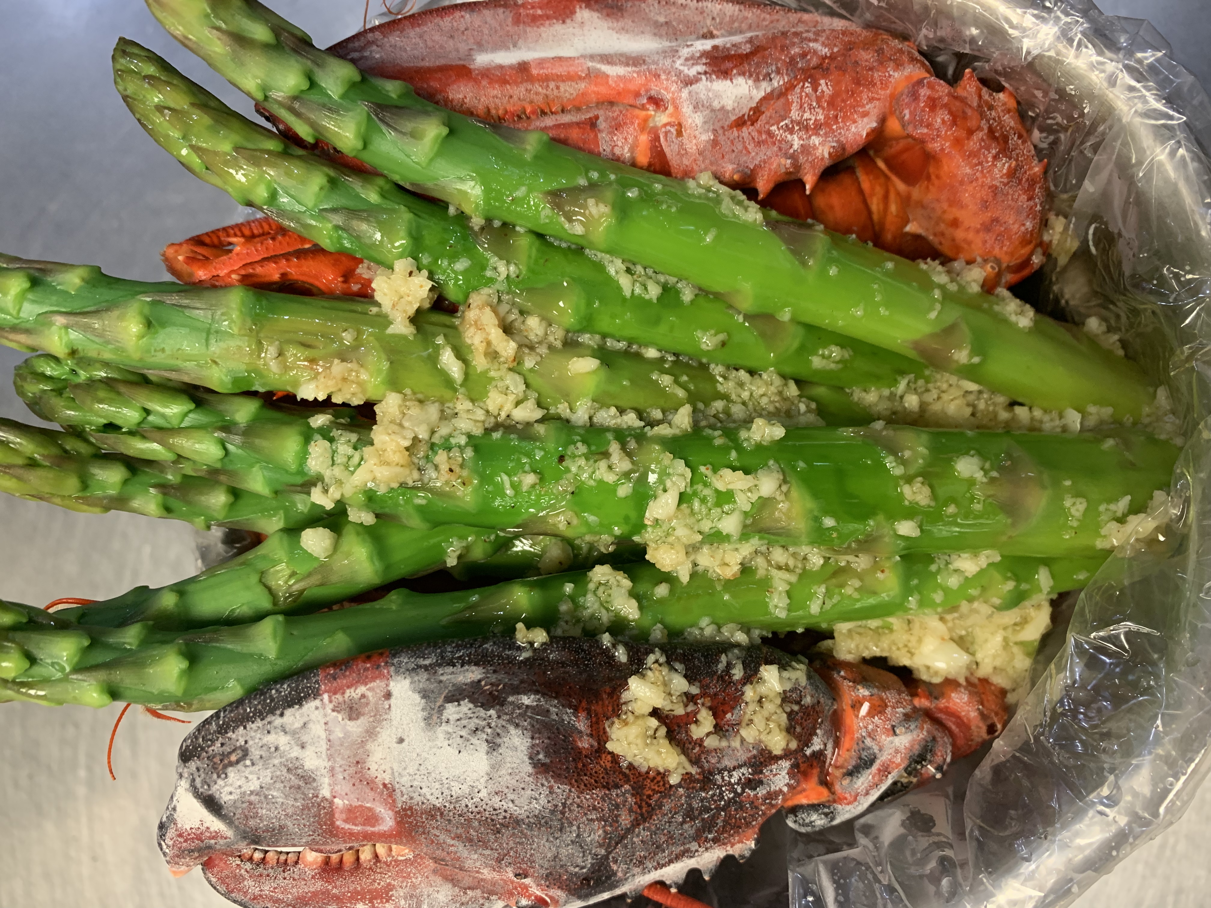Order Steamed Asparagus food online from Cajun Seafood House store, Los Angeles on bringmethat.com