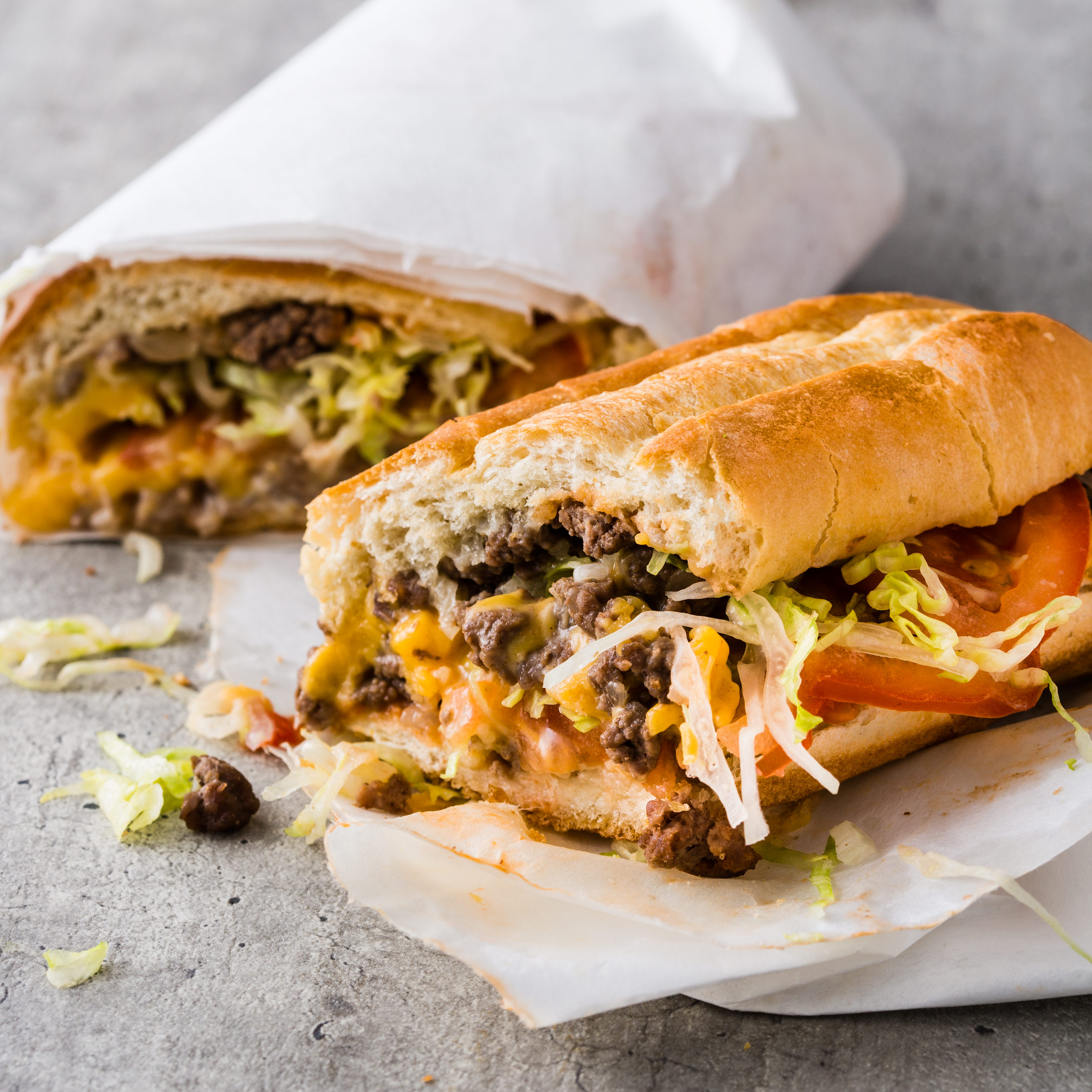 Order NY Chopped Cheese food online from Pho Cafe Plus store, Los Angeles on bringmethat.com
