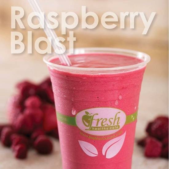 Order Raspberry Blast - Small (16 oz) food online from Fresh Healthy Cafe store, San Marcos on bringmethat.com