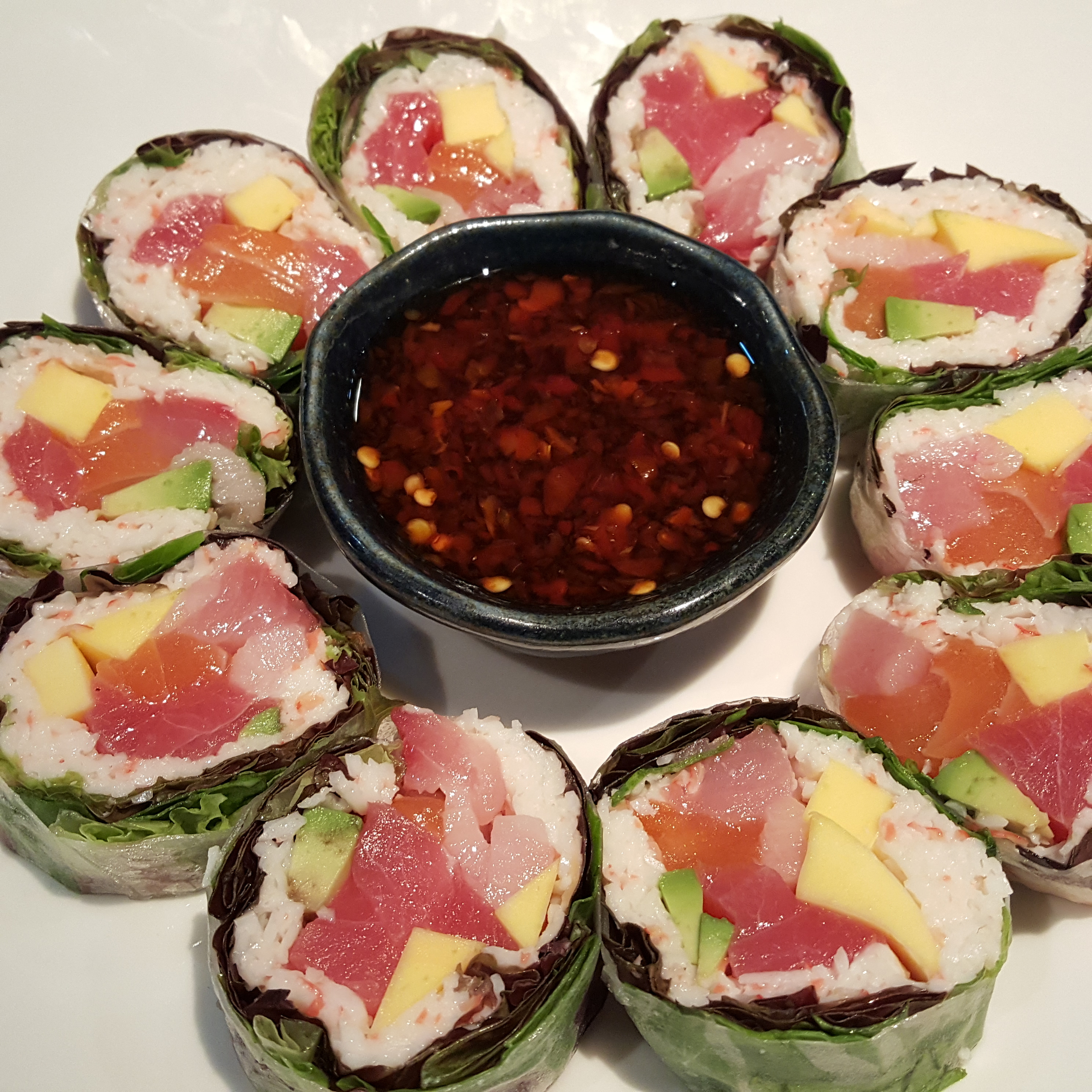Order Caribbean Roll food online from Sushi Shack store, Plano on bringmethat.com