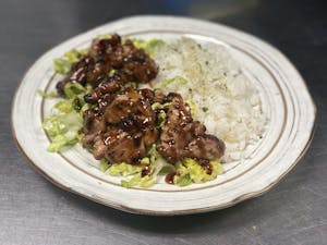Order A12 Teriyaki Chicken Rice food online from Bengee Sushi store, Ontario on bringmethat.com