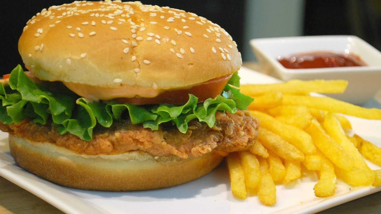 Order Zinger Burger Combo food online from Pizza Belly store, Katy on bringmethat.com