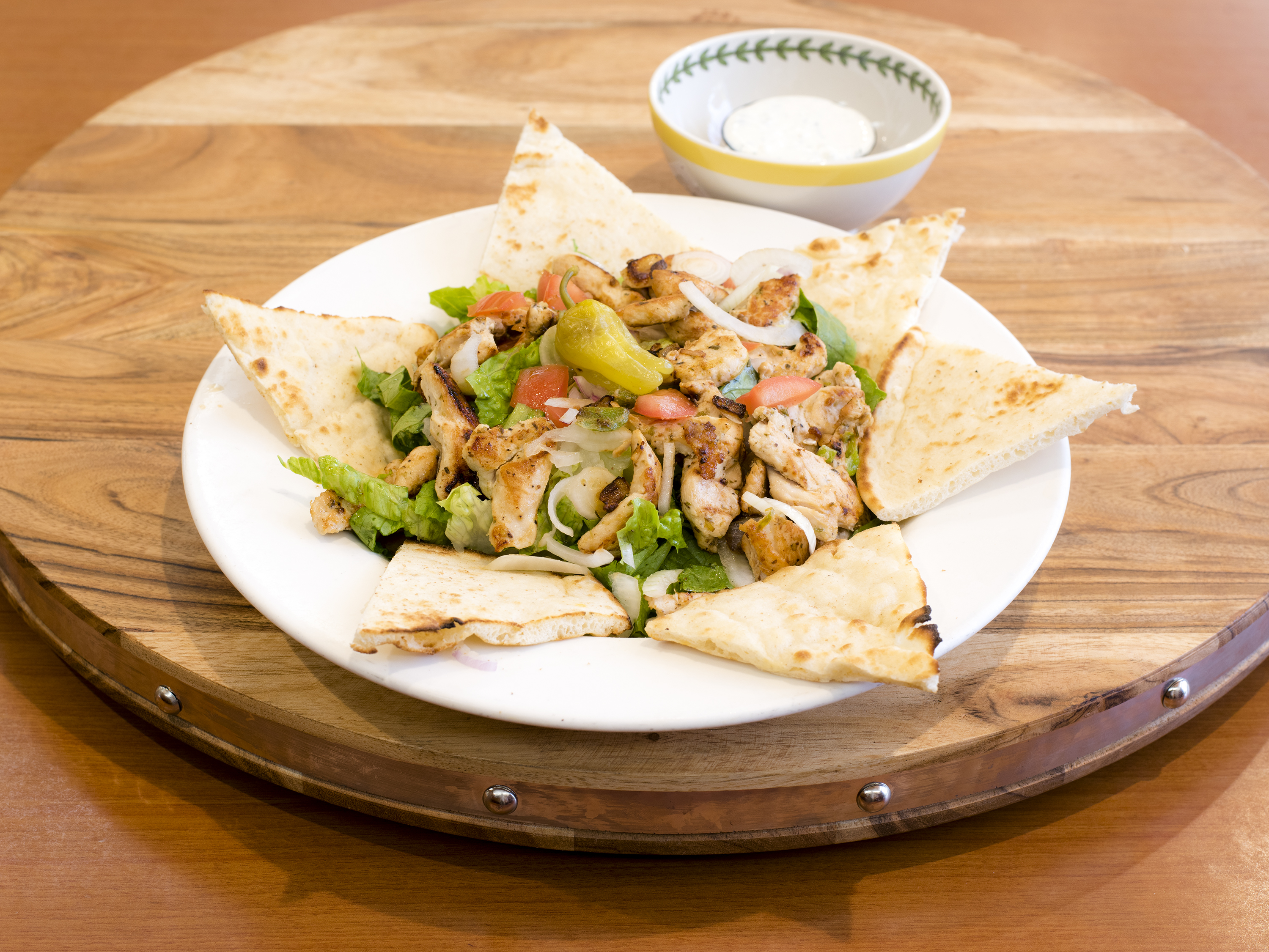 Order Chicken Souvlaki Salad food online from Shore Diner store, Egg Harbor Township on bringmethat.com