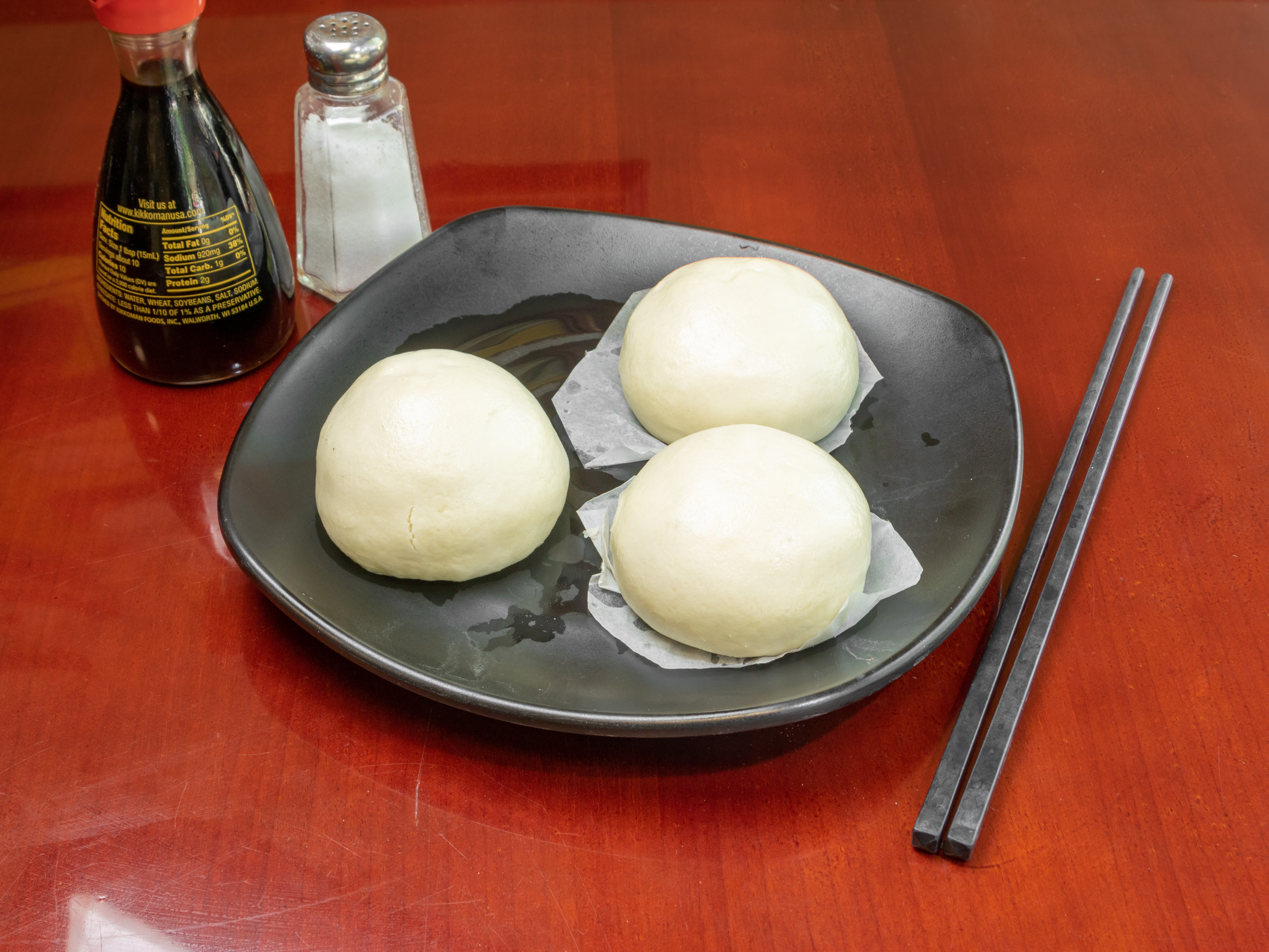 Order Red Bean Buns （3pcs） 豆沙包 food online from Osaka House store, Madison on bringmethat.com