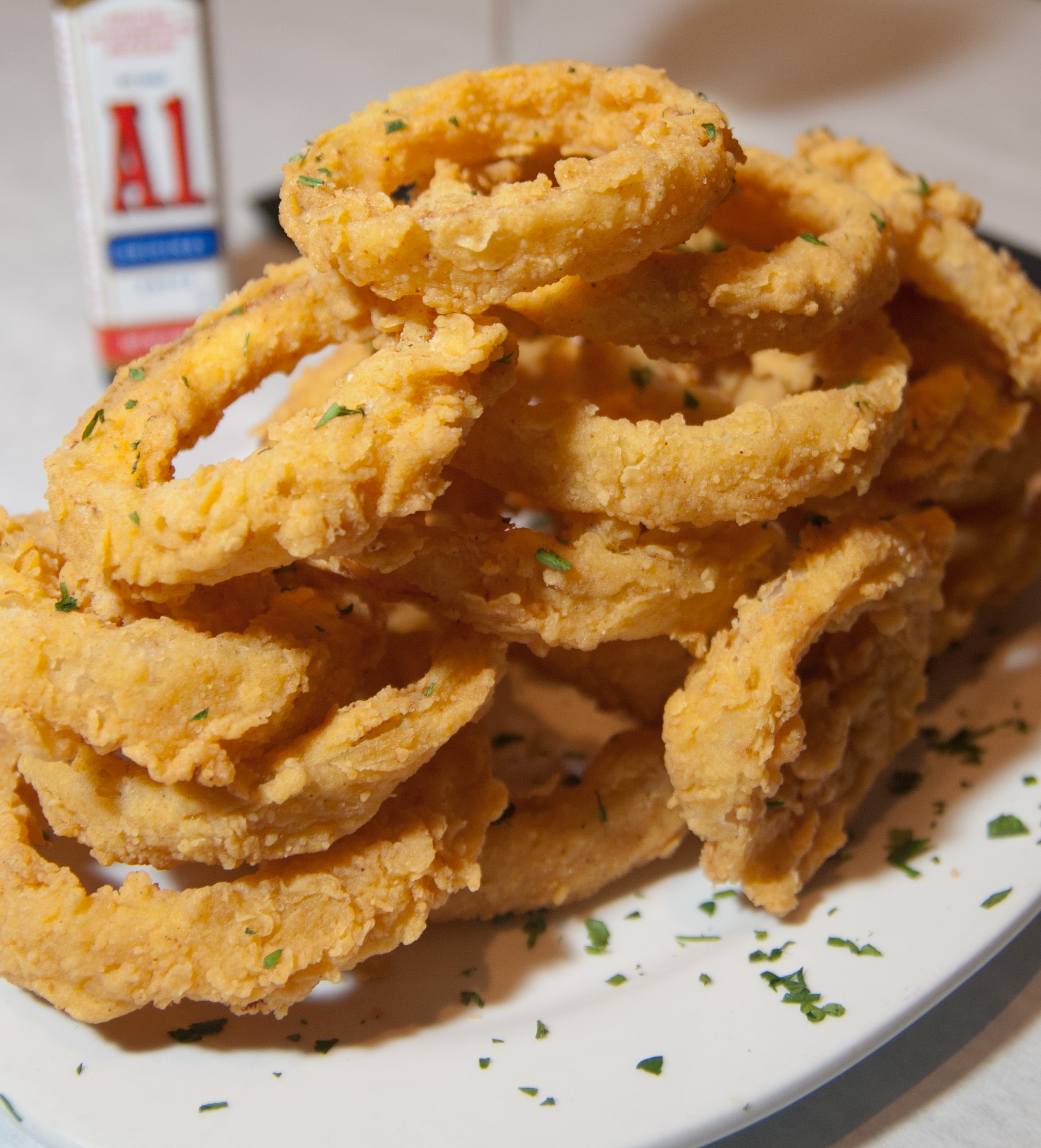 Order Fresh Cut Onion Rings food online from The Palms Too store, Arabi on bringmethat.com
