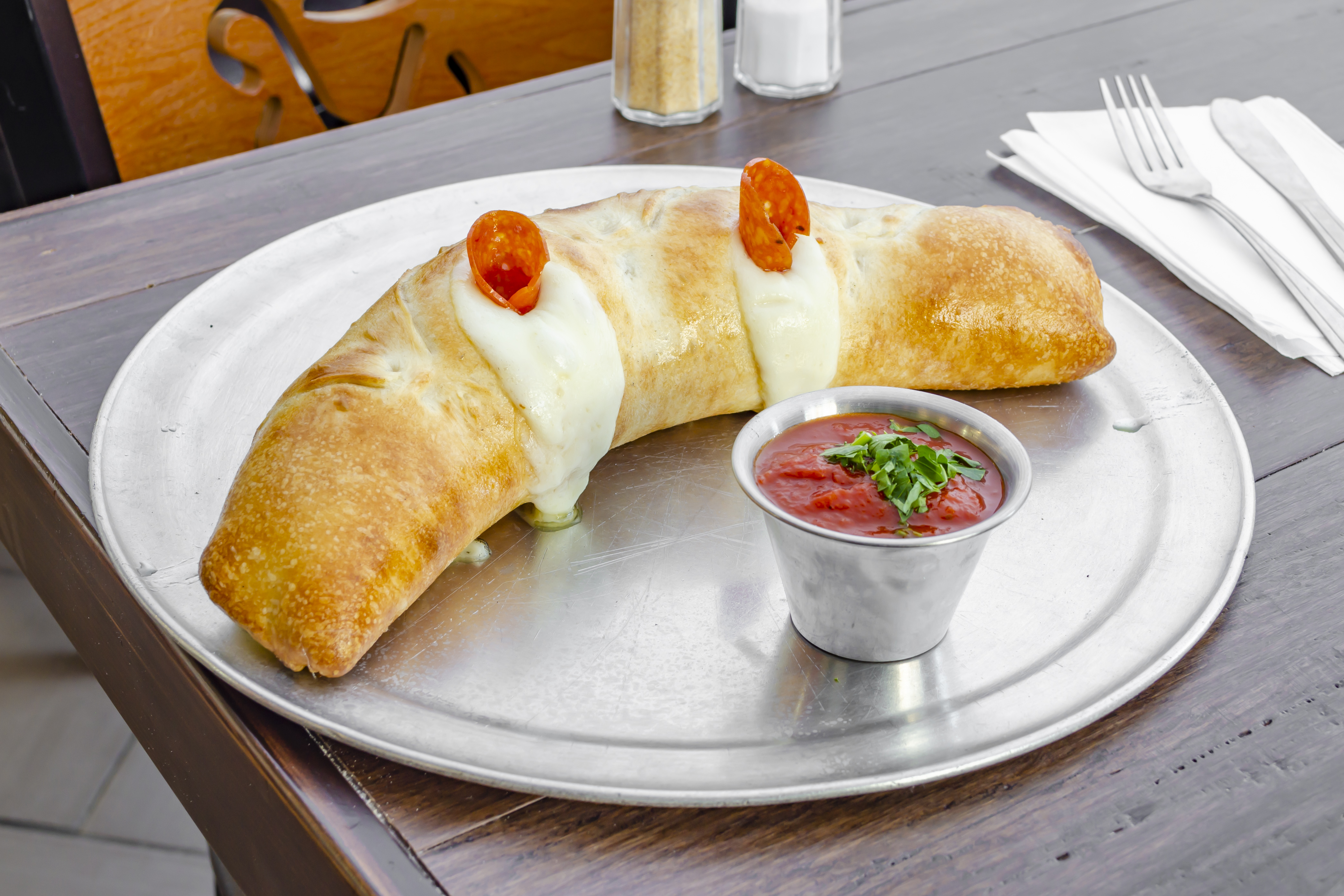Order Plain Stromboli food online from Westover Pizza store, Stamford on bringmethat.com
