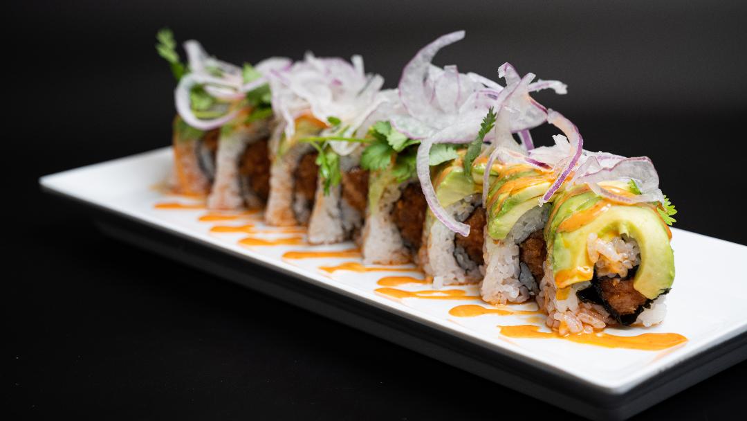 Order Monster Roll food online from Jin Sushi store, Downey on bringmethat.com