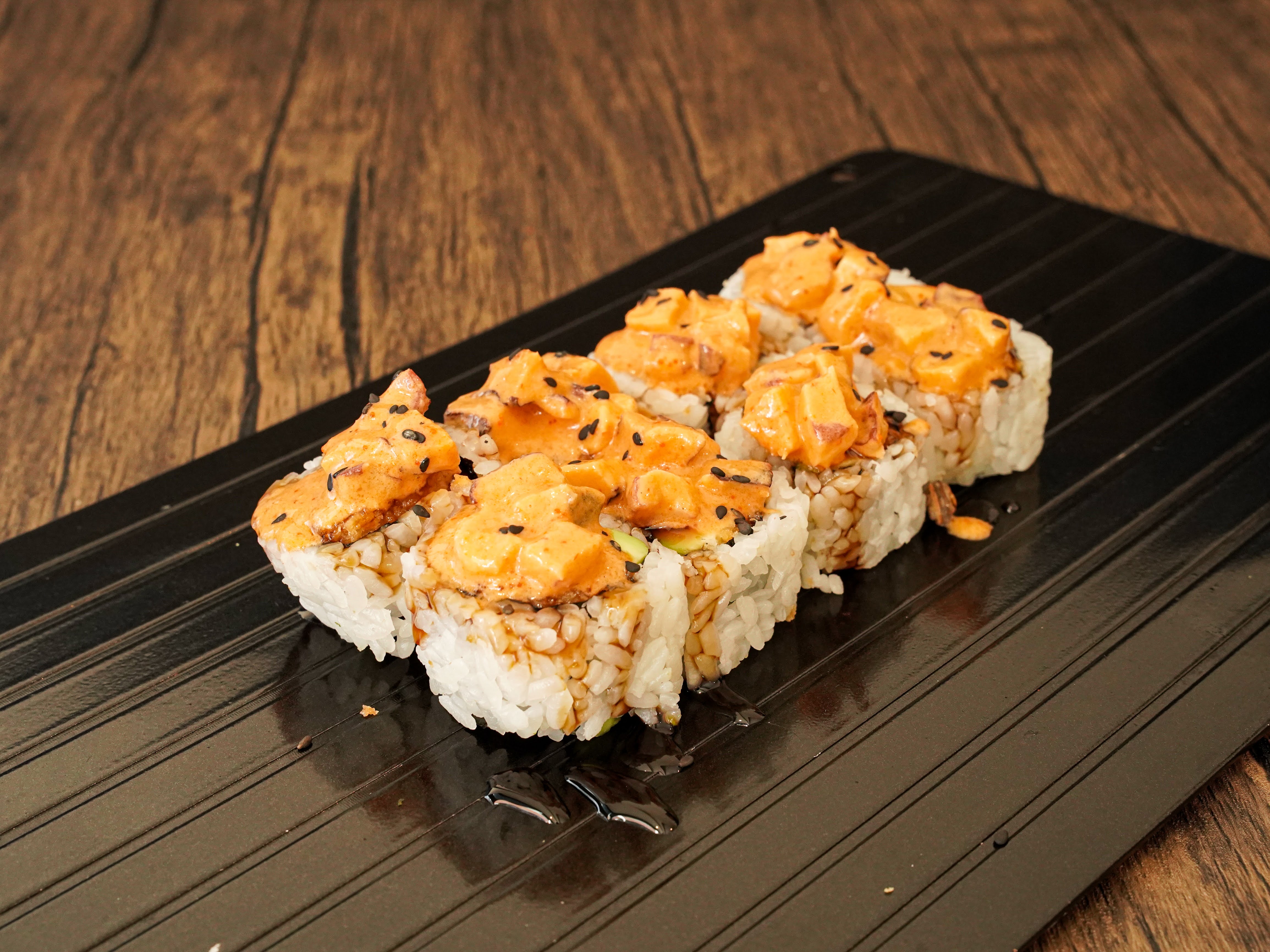 Order Rising Octopus Roll food online from Roll House Dragon store, Ridgefield Park on bringmethat.com
