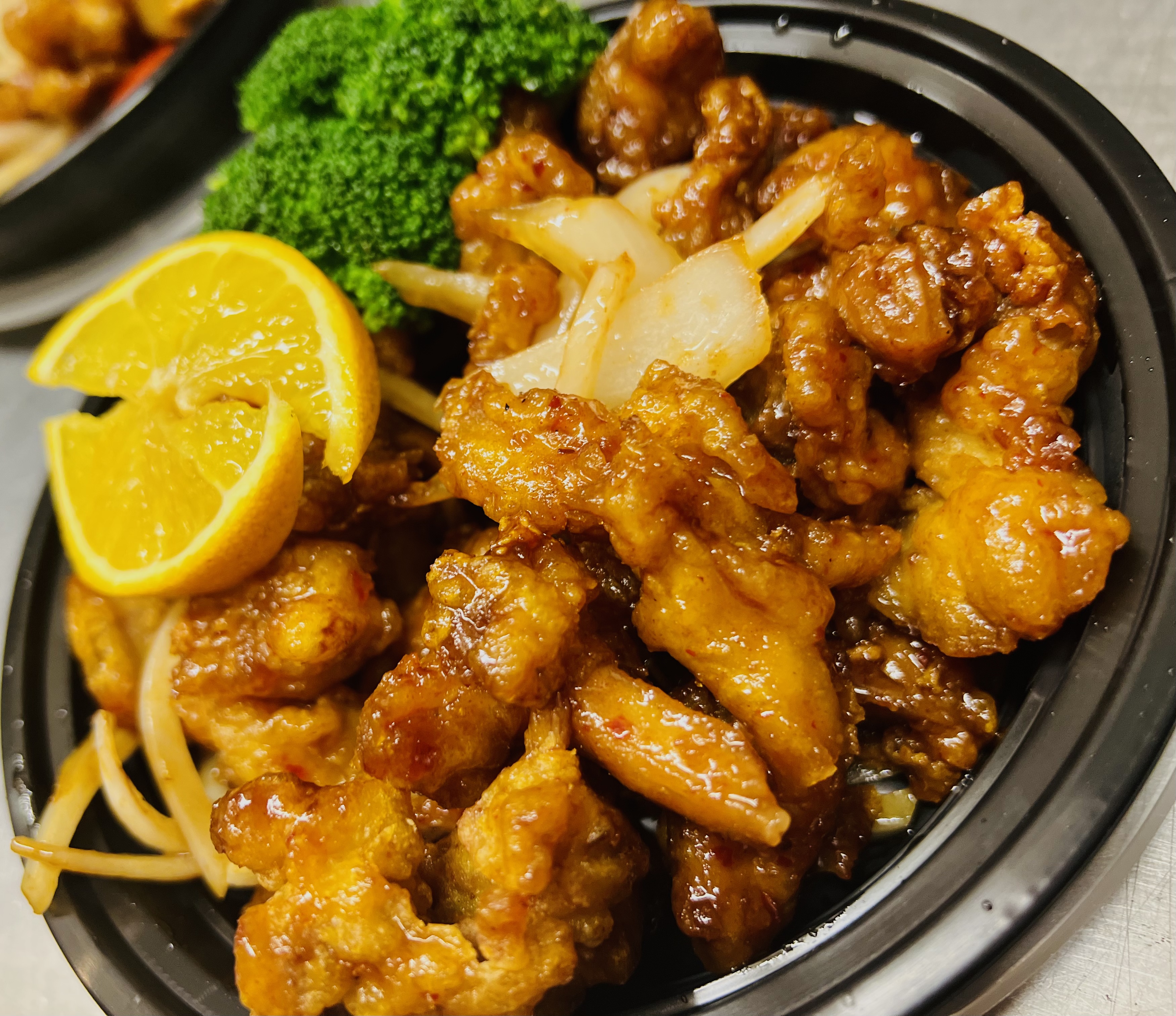 Order Orange Chicken food online from Ninja Sushi&Thai store, Chicago on bringmethat.com