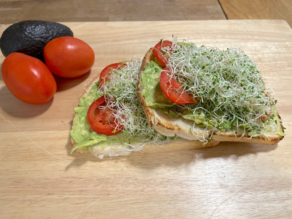 Order Avocado Toast food online from Deli-icious store, San Diego on bringmethat.com
