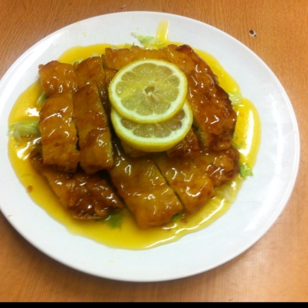 Order Lemon Chicken food online from Chang's kitchen store, San Francisco on bringmethat.com