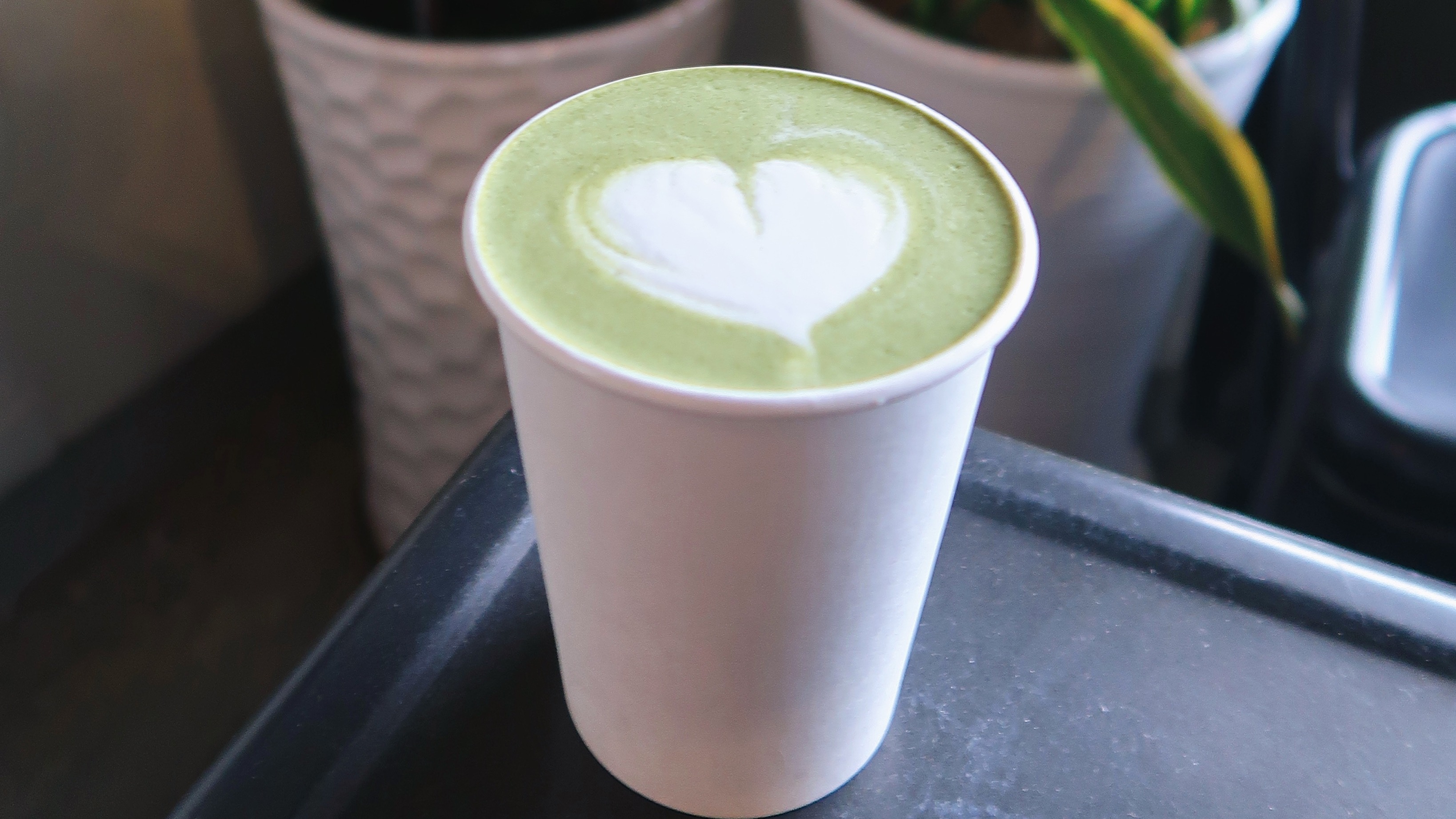 Order Matcha Latte food online from Roots Cafe store, Cerritos on bringmethat.com