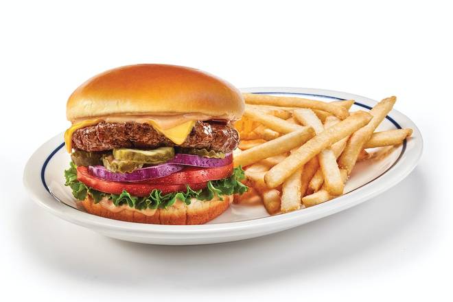 Order The Classic Steakburger food online from Ihop store, Norridge on bringmethat.com