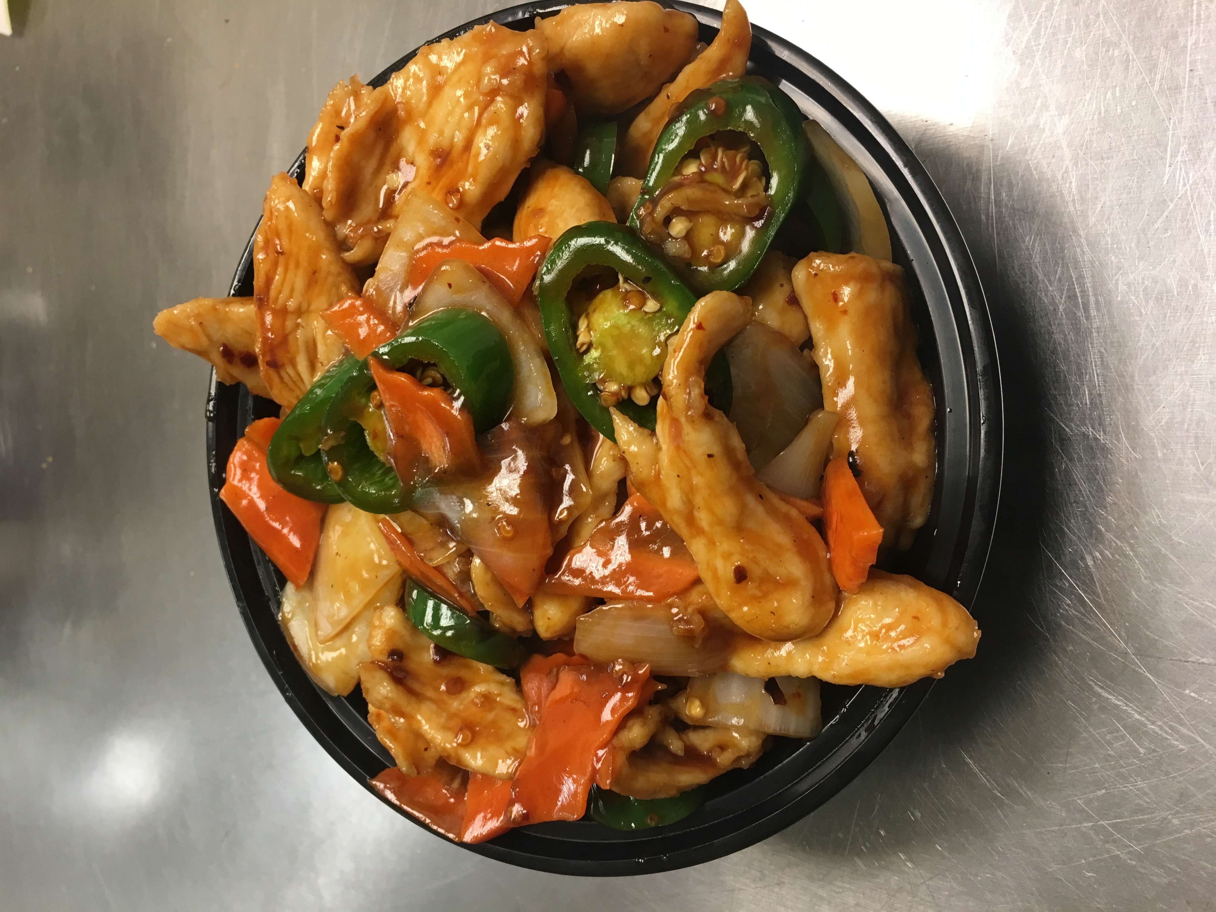 Order Spicy and Tangy Chicken food online from Panda Kitchen store, Houston on bringmethat.com