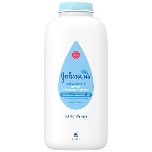 Order Johnson's Baby Powder, Naturally Derived Cornstarch With Aloe & Vitamin E Soothing Aloe & Vitamin E - 15.0 oz food online from Walgreens store, Willimantic on bringmethat.com