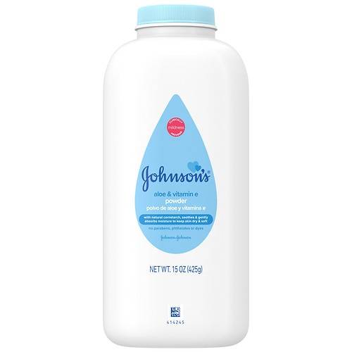 Order Johnson's Baby Powder, Naturally Derived Cornstarch With Aloe & Vitamin E Soothing Aloe & Vitamin E - 15.0 oz food online from Walgreens store, High Point on bringmethat.com