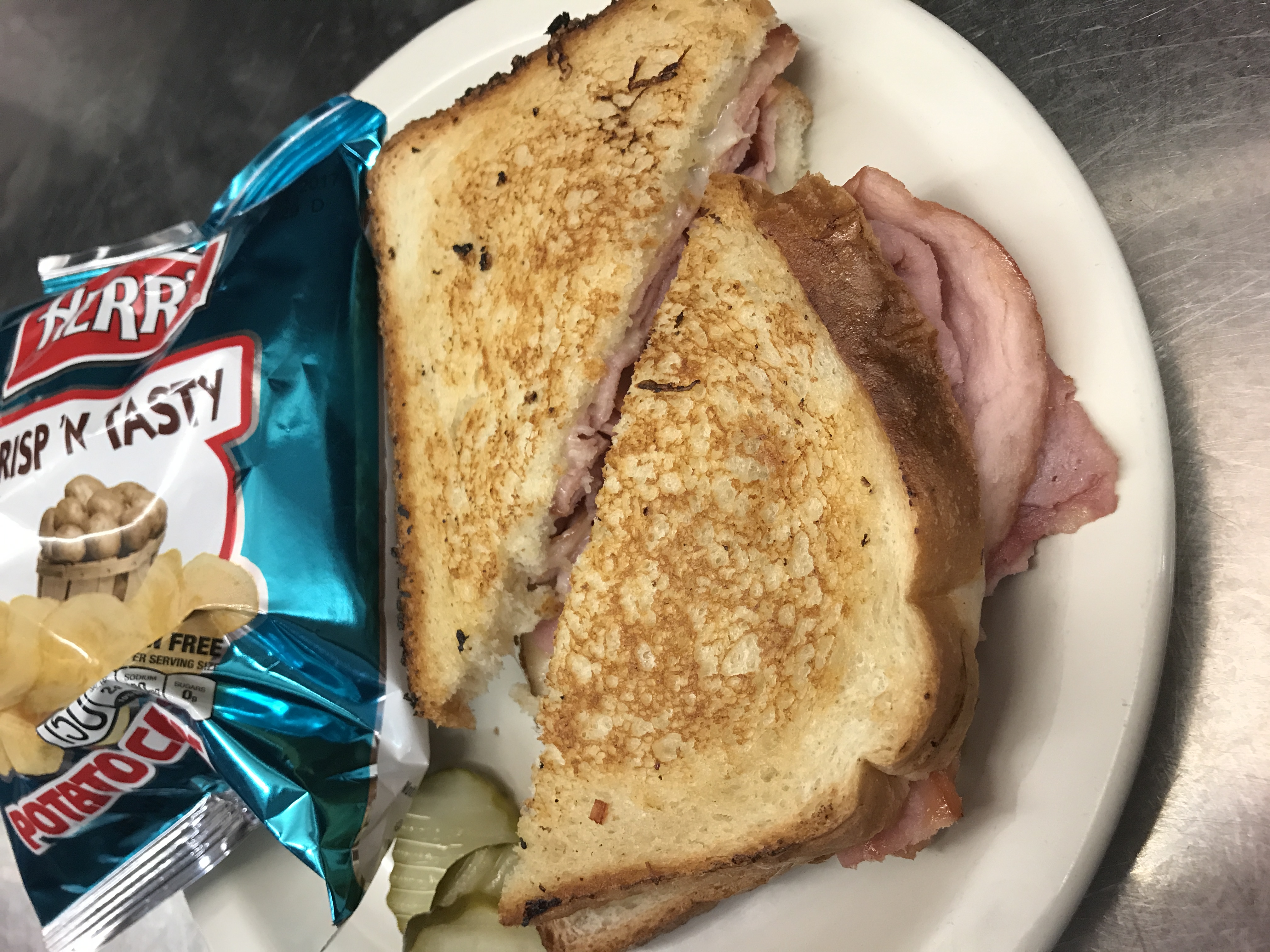 Order Grill Cheese and Ham Sandwich food online from Eastridge Family Restaurant store, Rochester on bringmethat.com