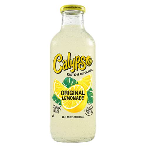 Order Calypso Original Lemonade - 20 oz Bottle/Single food online from Bottle Shop & Spirits store, Los Alamitos on bringmethat.com