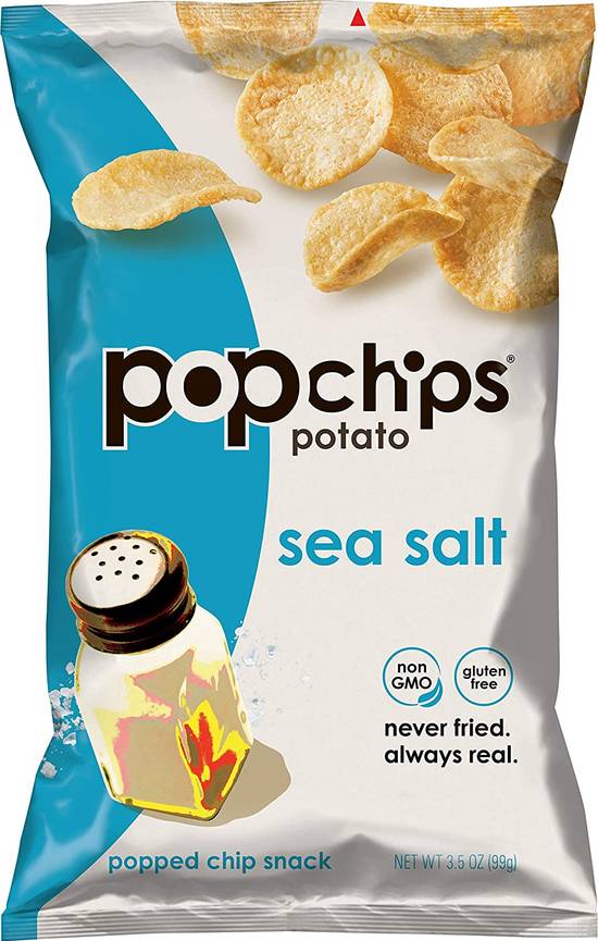 Order Popchips Sea Salt Potato Chips food online from Deerings Market store, Traverse City on bringmethat.com