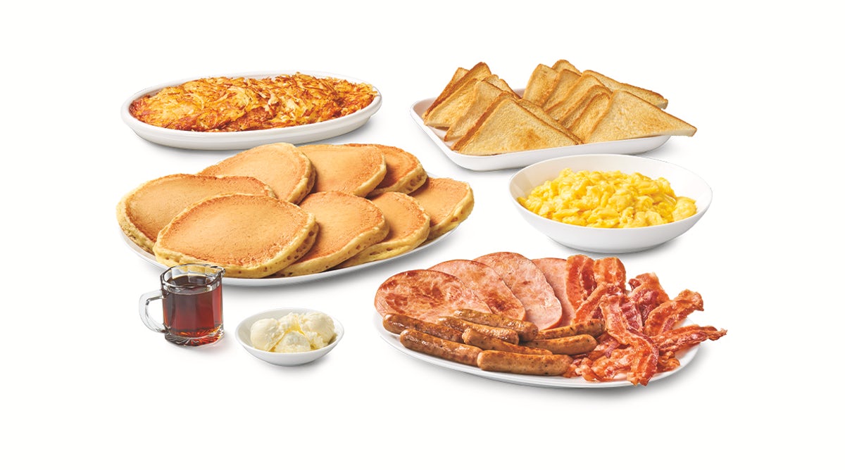 Order Lumberjack Slam® Pack  food online from Denny store, Youngstown on bringmethat.com