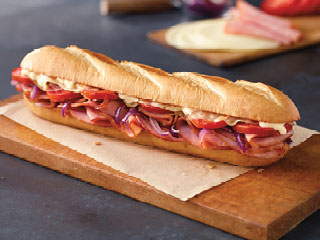 Order Ham and Cheese Sub food online from Marco's Pizza store, West Fargo on bringmethat.com