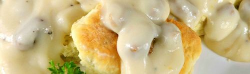 Order Country Biscuits 'n Sausage Gravy food online from Fryn' Pan Family Restaurant store, Fargo on bringmethat.com
