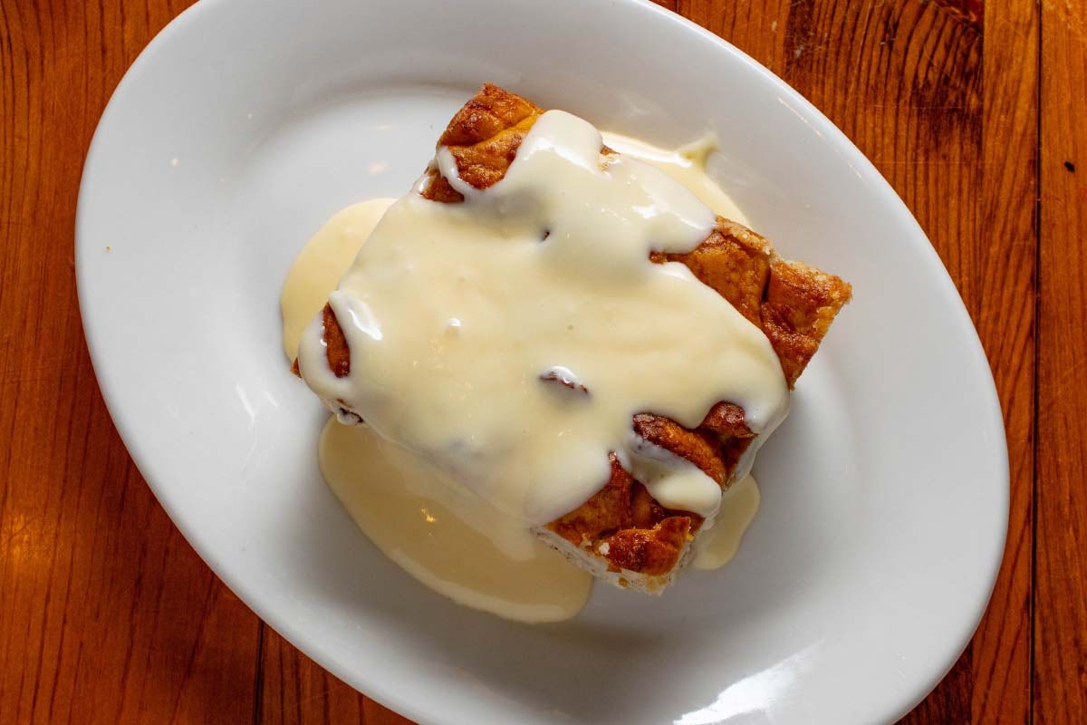 Order Bread Pudding food online from Boudreaux Cajun Kitchen store, Houston on bringmethat.com