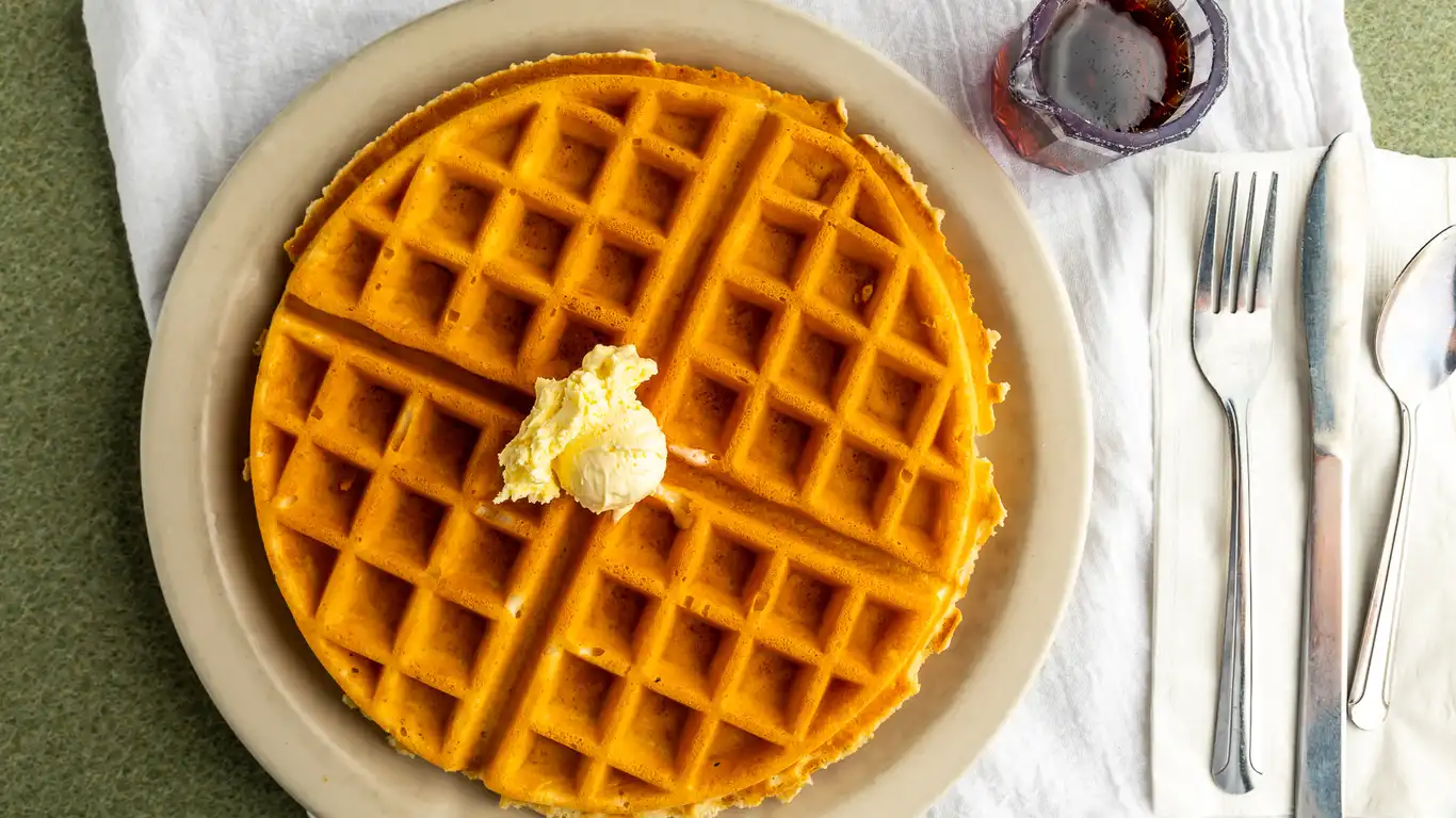 Order Plain Waffle food online from Country Waffles store, Citrus Heights on bringmethat.com