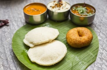 Order Idli Vada Combo food online from Madras Cafe store, San Diego on bringmethat.com