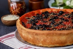 Order 10" Favorite DEEP food online from Bitcoin Pizza store, Santa Barbara on bringmethat.com