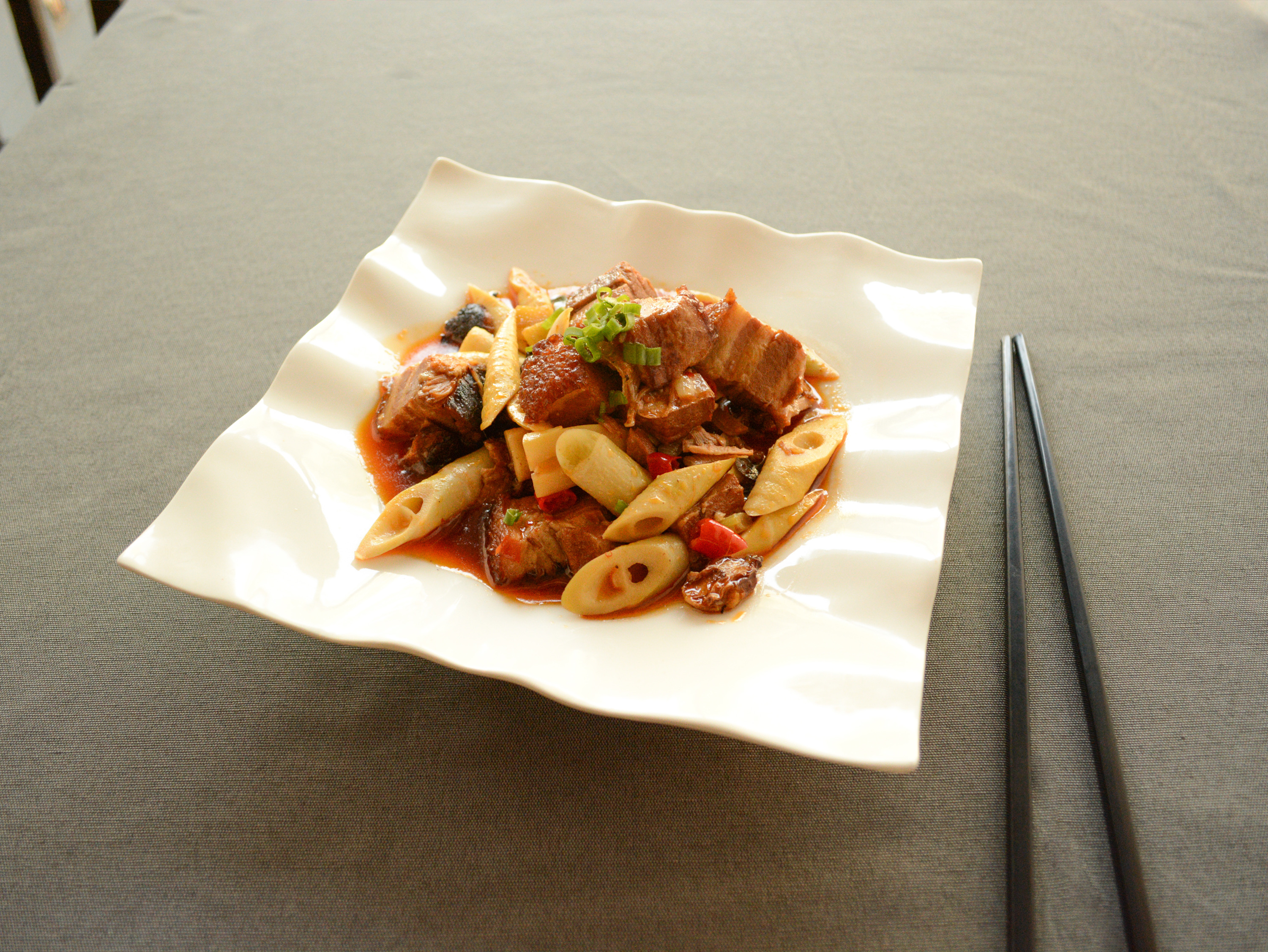 Order P3. Bamboo Shoots with Pork food online from Chef King store, Seattle on bringmethat.com