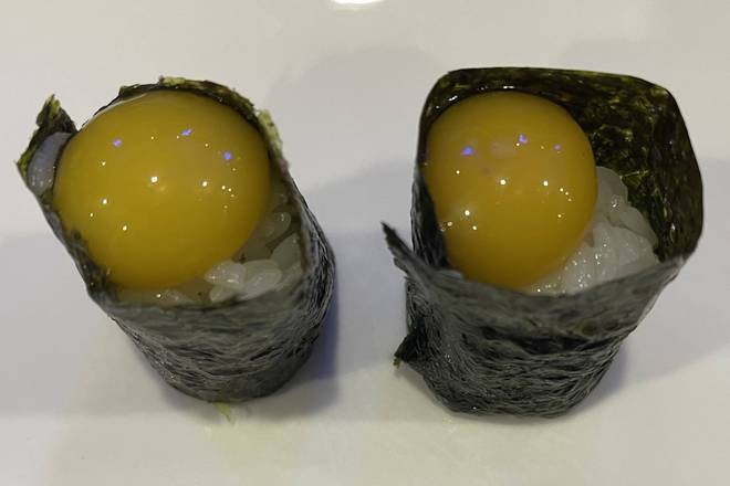 Order Quail Eggs (2 pcs) food online from Fuji Sushi store, Canton on bringmethat.com