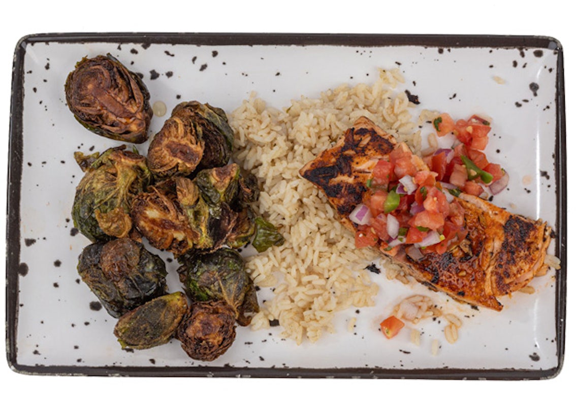 Order GRILLED SALMON food online from Taco Mac store, Roswell on bringmethat.com
