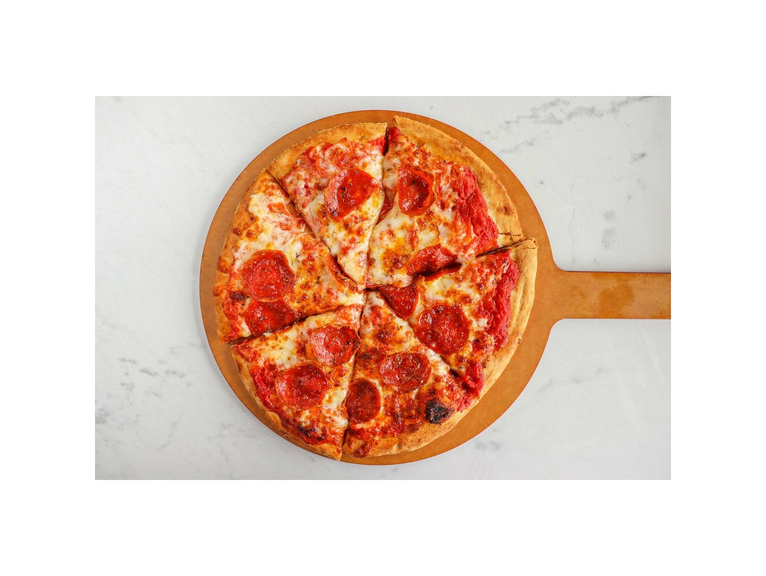 Order Pepperoni Pizza food online from Buona - Orland Park store, Orland Park on bringmethat.com