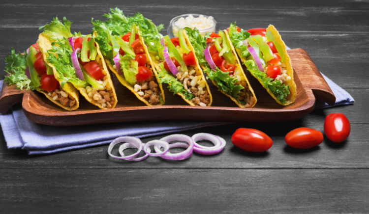 Order TACOS food online from Yoshi Kitchen store, Houston on bringmethat.com