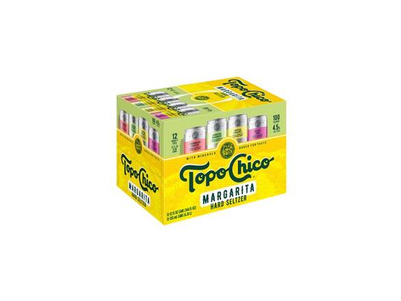 Order Topo Chico Margarita Hard Seltzer Variety Pack - 12x 12oz Cans food online from Sky Liquors store, Chicago on bringmethat.com