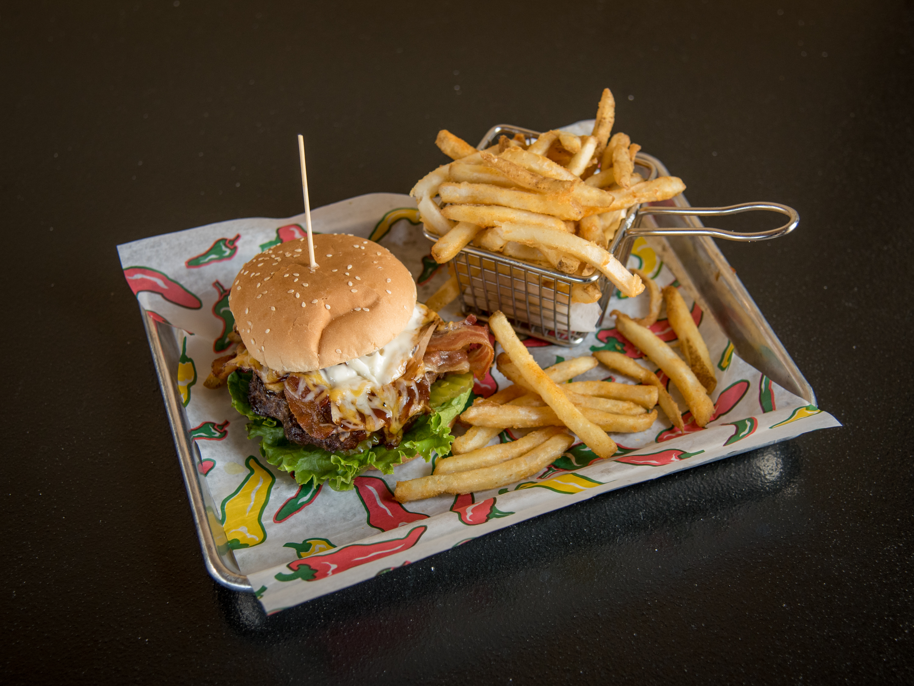 Order Smokehouse Burger food online from Cooper's Ale House store, Greensboro on bringmethat.com