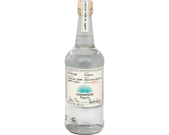 Order Casamigos Tequila Blanco 750ml food online from Rocket store, Imperial on bringmethat.com