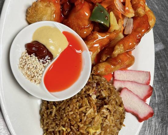 Order 套甜鸡D2Sweet and Sour Chicken food online from Chopsticks store, Kent on bringmethat.com