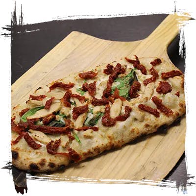 Order Roman Tuscan Chicken Pizza - 10" food online from 1000 Degrees Pizza Salad Wings store, Cleveland on bringmethat.com
