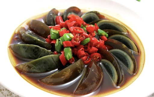 Order Preserved Egg with Pepper尖椒皮蛋any food online from Sichuan Tasty store, San Francisco on bringmethat.com