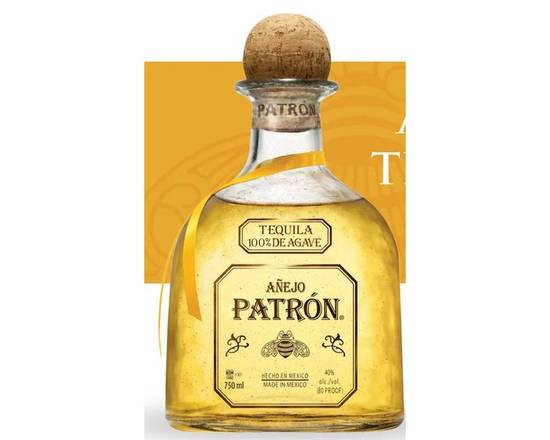 Order Patron anejo 750ml  food online from House Of Wine store, New Rochelle on bringmethat.com