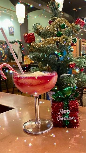 Order Candy Cane Margarita food online from Flaco's Tacos store, Chicago on bringmethat.com