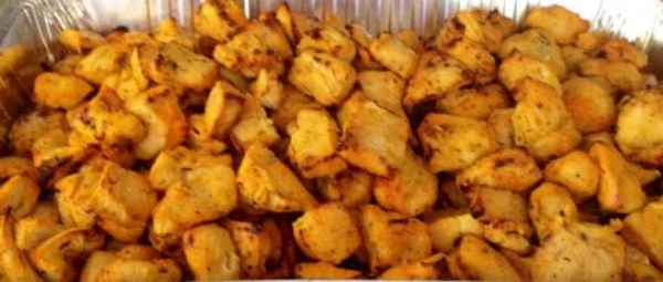Order Chicken Breast Kabob food online from Isfahan Kabob store, San Jose on bringmethat.com