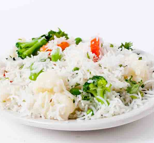 Order Vegetable Pulav food online from Priya Indian Cuisine store, Troy on bringmethat.com